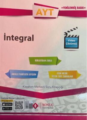 Sonuç Yayınları AYT İntegral Soru Bankası - 1