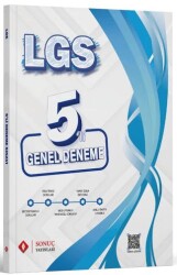 Sonuç Yayınları LGS Tüm Dersler 5`li Genel Deneme - Sonuç Yayınları