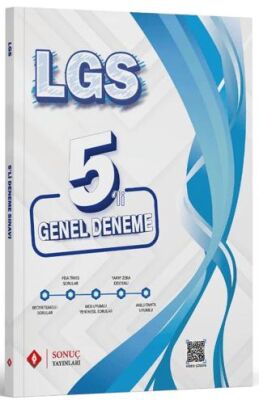 Sonuç Yayınları LGS Tüm Dersler 5`li Genel Deneme - 1