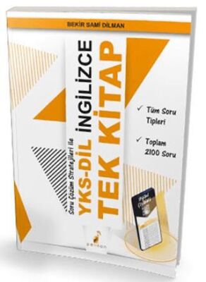 Pelikan Tıp Teknik Yayıncılık Soru Çözüm Stratejileri ile YKS-DİL İngilizce Tek Kitap Dijital Çözümlü - 1