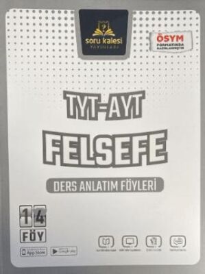 Soru Kalesi Yayınları TYT - AYT Felsefe Ders Anlatım Föyleri - 1