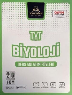 Soru Kalesi Yayınları TYT Biyoloji Ders Anlatım Föyleri - 1