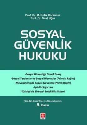 Sosyal Güvenlik Hukuku - 1