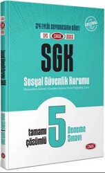 Sosyal Güvenlik Kurumu SGK GYS Tamamı Çözümlü 5 Deneme Sınavı - Data Yayınları