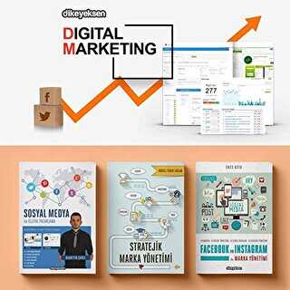 Sosyal Medya Eğitim Seti 3 Kitap Takım - Dikeyeksen Yayın Dağıtım