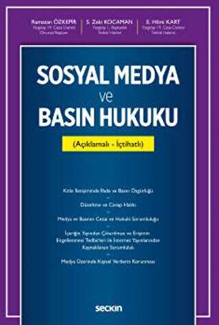 Sosyal Medya ve Basın Hukuku - Seçkin Yayıncılık