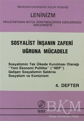 Sosyalist İnşanın Zaferi Uğruna Mücadele 4. Defter - 1