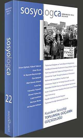 Sosyologca Dergisi Sayı: 22 - Doğu Kitabevi