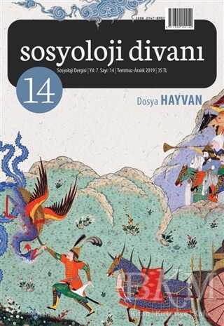 Sosyoloji Divanı Sayı: 14 Temmuz - Aralık 2019 - Sosyoloji Divanı Dergisi