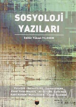 Sosyoloji Yazıları - Bilgin Kültür Sanat Yayınları