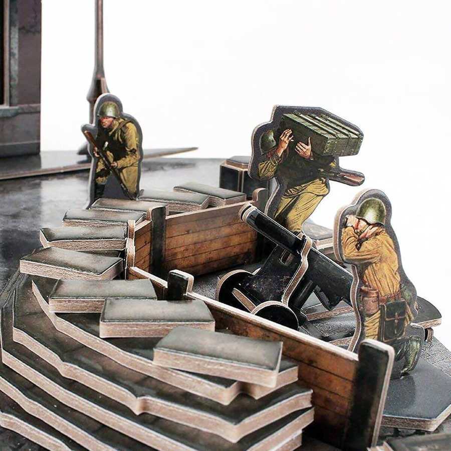 Soviet Diaroma Set 3D Puzzle