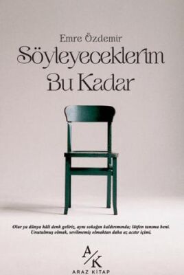 Söyleyeceklerim Bu Kadar - 1