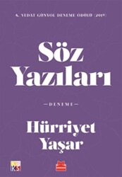 Söz Yazıları - Kırmızı Kedi Yayınevi