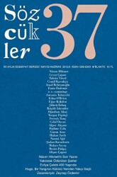Sözcükler Dergisi Sayı: 37 Mayıs - Haziran 2012 - Sözcükler Yayınları