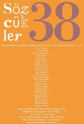 Sözcükler Dergisi Sayı: 38 Temmuz - Ağustos 2012 - Sözcükler Yayınları