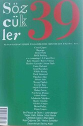 Sözcükler Dergisi Sayı: 39 Eylül - Ekim 2012 - Sözcükler Yayınları
