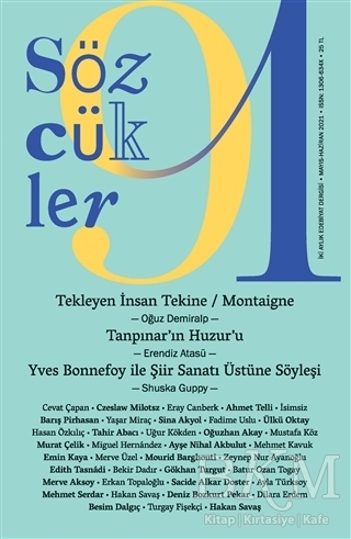 Sözcükler Dergisi Sayı: 91 Mayıs-Haziran 2021 - Sözcükler Yayınları