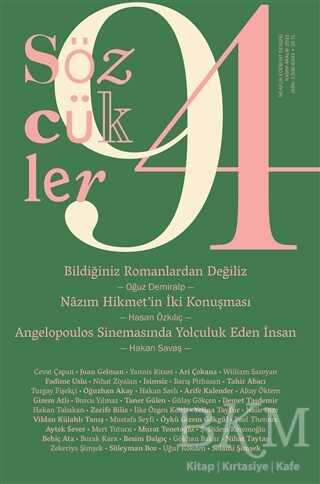 Sözcükler Dergisi Sayı: 94 Kasım - Aralık 2021 - Sözcükler Yayınları