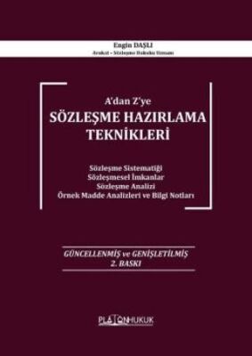 Sözleşme Hazırlama Teknikleri - 1