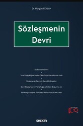 Sözleşmenin Devri - Seçkin Yayıncılık