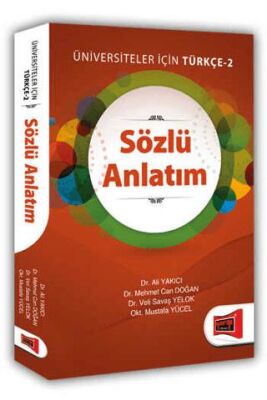 Yargı Yayınevi Sözlü Anlatım Üniversiteler İçin Türkçe - 2 - 1