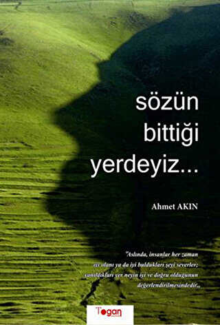 Sözün Bittiği Yerdeyiz - Togan Yayıncılık