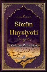 Sözün Haysiyeti - Medarik Yayınları