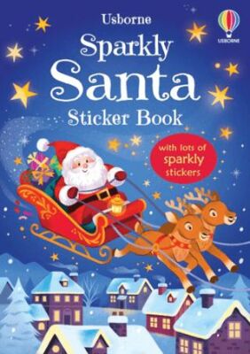 Sparkly Santa Sticker Book - 1