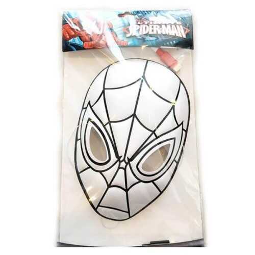 Spiderman Boyama Seti Maske