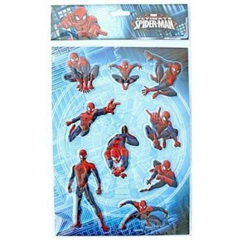 Spiderman Kabartmalı Sticker