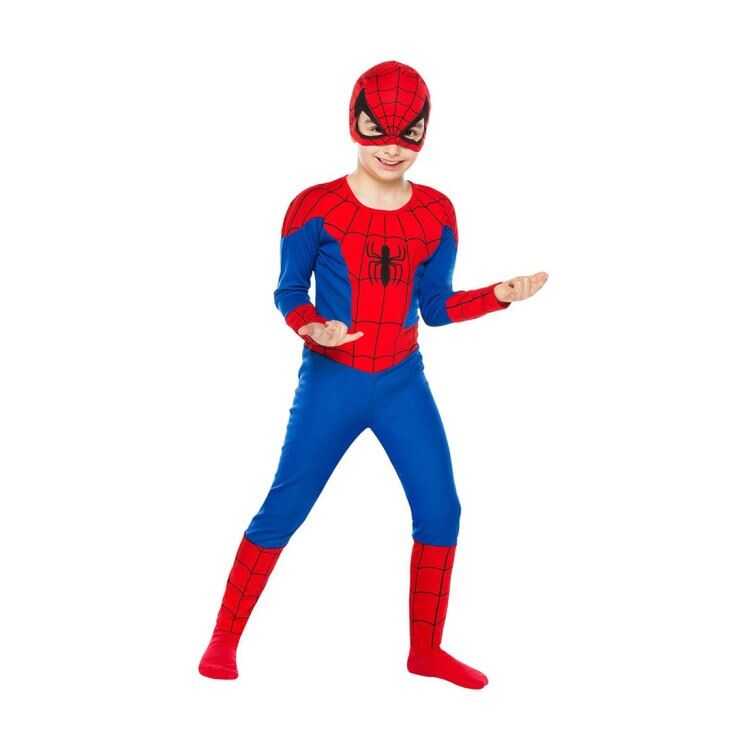 Spiderman Kassız Karakter Kostümü 4-6 Yaş