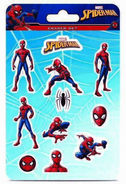 Spiderman Silgi Seti - Şekilli