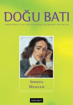 Doğu Batı Düşünce Dergisi Sayı: 114 - Spinoza Meselesi - 1