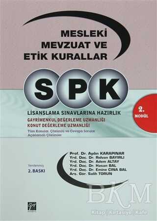 Gazi Kitabevi SPK 2. Modül - Mesleki Mevzuat ve Etik Kurallar