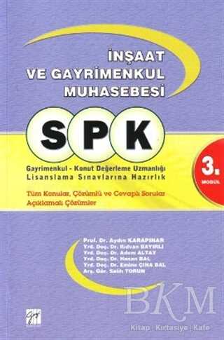 Gazi Kitabevi SPK İnşaat ve Gayrimenkul Muhasebesi - 3. Modül