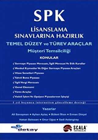 Scala Yayıncılık SPK Lisanslama Sınavlarına Hazırlık - Scala Yayıncılık