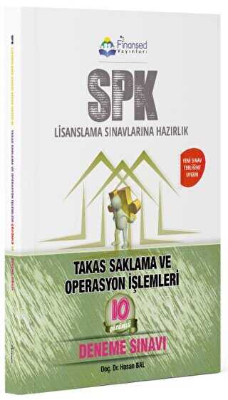SPK Lisanslama Sınavlarına Hazırlık Takas Saklama ve Operasyon İşlemleri Çözümlü 10 Deneme