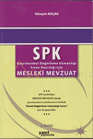 SPK Mesleki Mevzuat - Yazıt Yayıncılık