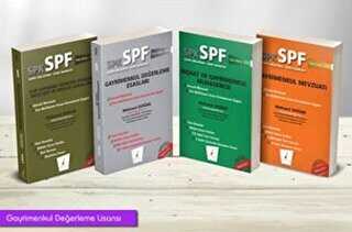 Pelikan Tıp Teknik Yayıncılık SPK - SPF Gayrimenkul Değerleme Lisansı Seti 4 Kitap Takım
