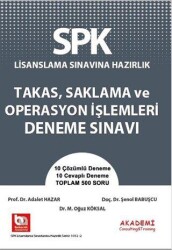 Akademi Consulting Training SPK Lisanslama Sınavına Hazırlık Takas, Saklama Operasyon İşlemleri Deneme Sınavı - Akademi Consulting Training