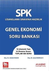 Akademi Consulting Training SPK Lisanslama Sınavına Hazırlık Genel Ekonomi Soru Bankası - Akademi Consulting Training