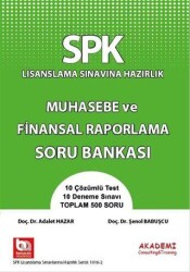 Akademi Consulting Training SPK Lisanslama Sınavına Hazırlık Muhasebe ve Finansal Raporlama Soru Bankası - Akademi Consulting Training