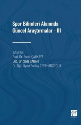 Spor Bilimleri Alanında Güncel Araştırmalar - 3 - 1