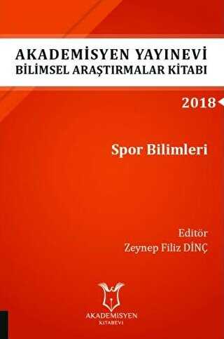 Spor Bilimleri AYBAK 2018 Eylül - Akademisyen Kitabevi