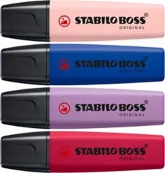 Stabilo Boss Wildflower - 4'Lü Paket - 3