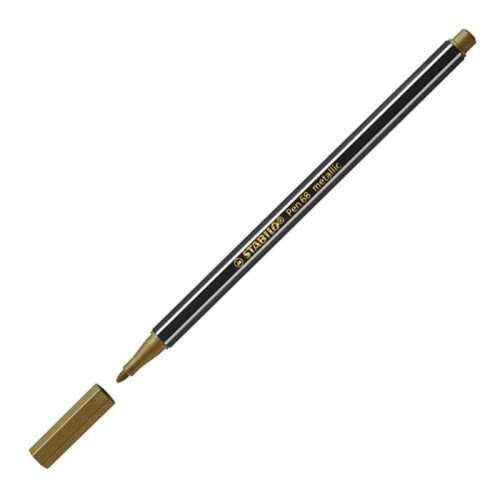 Stabilo Pen 68 - Metalik Altın 68-810