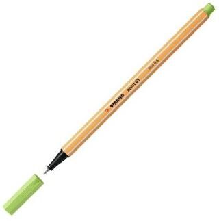 Stabilo Point 88-34 İnce Uçlu Keçeli Kalem 0.4mm Fıstık Yeşili - 1