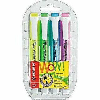 Stabilo Swing Cool Fosforlu Kalem 4 Renk - 1