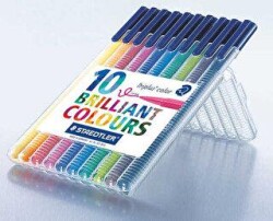 Staedtler Keçeli Boya Üçgen 10Lu Set - Staedtler