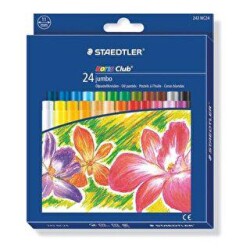 Staedtler Pastel Boya Yağlı Noris Clup Jumbo 24Lü - Staedtler